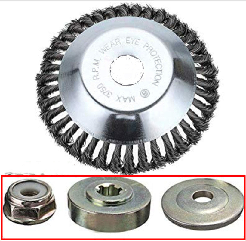 Grass Trimmer Head Steel Wire Brush
