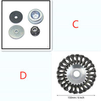 Grass Trimmer Head Steel Wire Brush