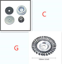 Grass Trimmer Head Steel Wire Brush