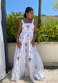 Beach Vacation Long Dress Women