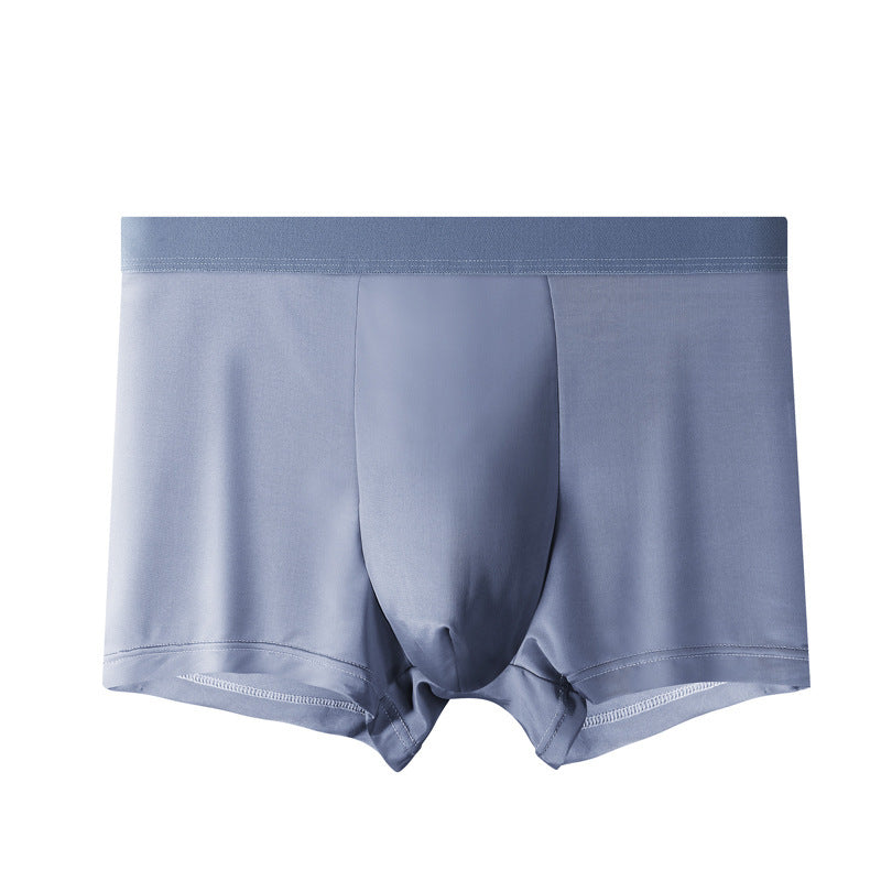 Summer Ice Silk Underwear Men's Thin Breathable Quick-drying