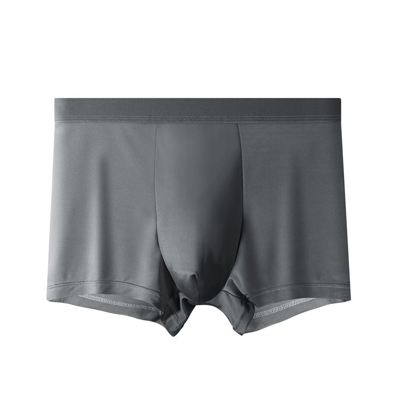 Summer Ice Silk Underwear Men's Thin Breathable Quick-drying