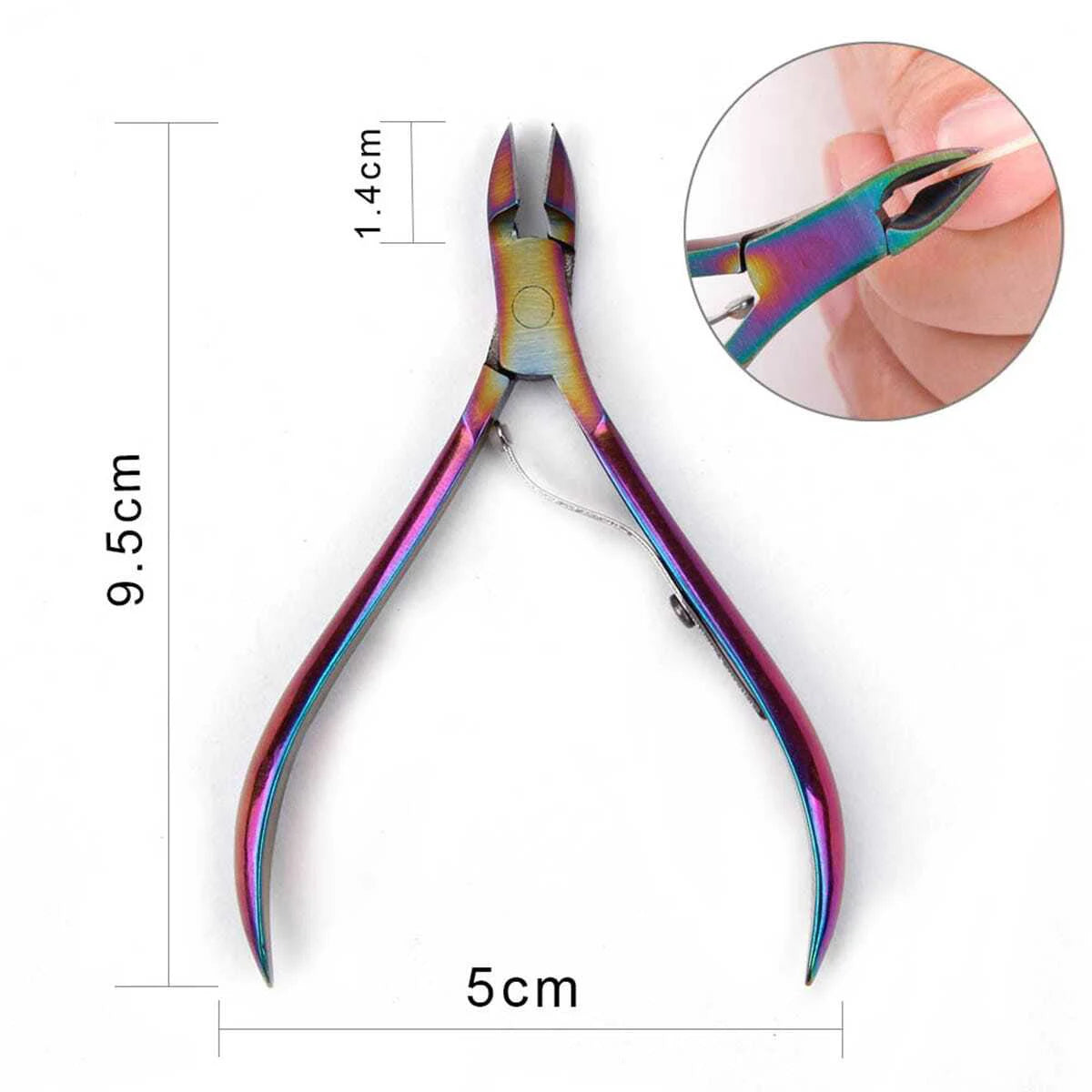 Professional Stainless Steel Nail Cutter Scissor Nippers