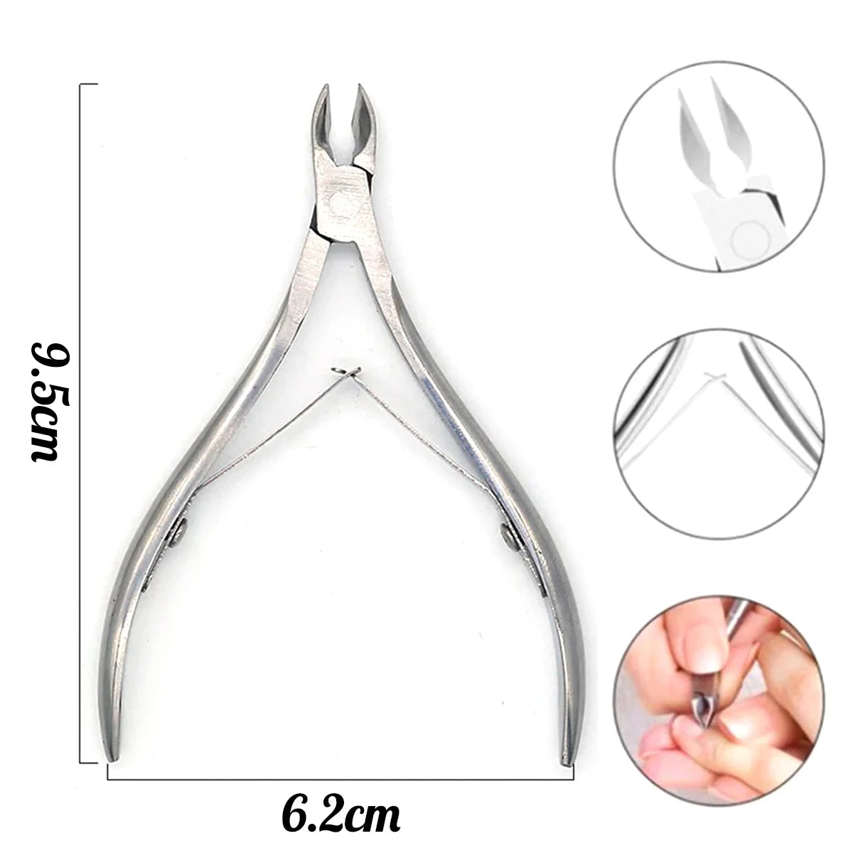 Professional Stainless Steel Nail Cutter Scissor Nippers