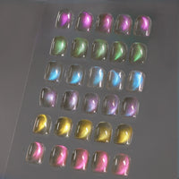 Aurora Blue Tears Cat Eye Magnetic
