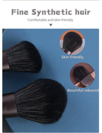 Black Natural Hair Makeup Brush Pro Set