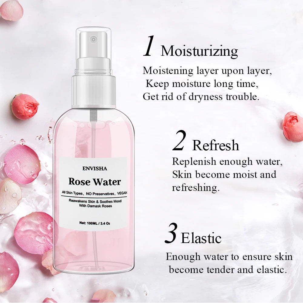 ENVISHA Rose Water Facial Toner