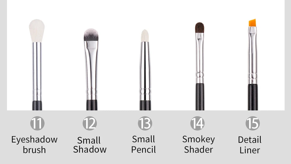 Black Premium Goat Hair Makeup Brush