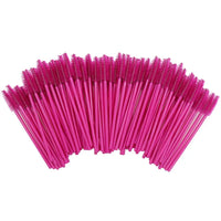 50Pcs/Pack Mascara Disposable Micro Eyelash Brushes