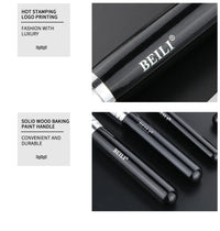 Black Premium Goat Hair Makeup Brush