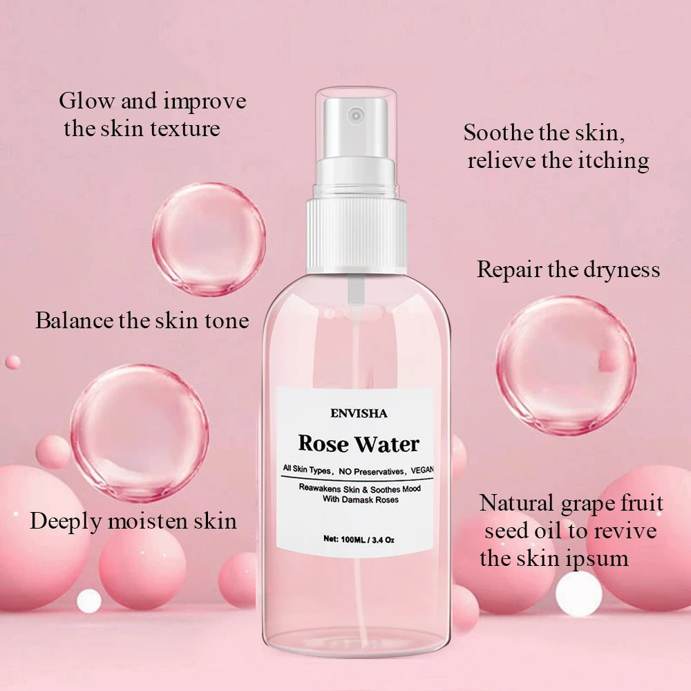 ENVISHA Rose Water Facial Toner