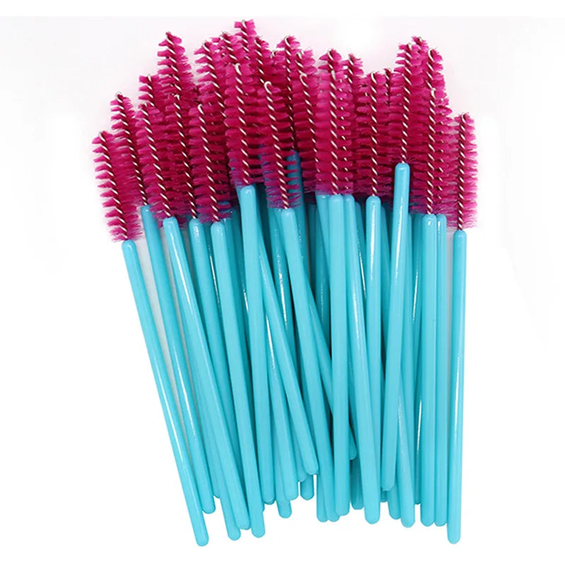 50Pcs/Pack Mascara Disposable Micro Eyelash Brushes