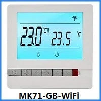 WiFi Thermostat Electric Heating Warm Floor Temperature Controller