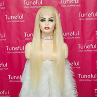 Frontal Human Hair Wigs 613 Bob Wig