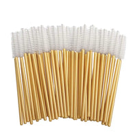 50Pcs/Pack Mascara Disposable Micro Eyelash Brushes