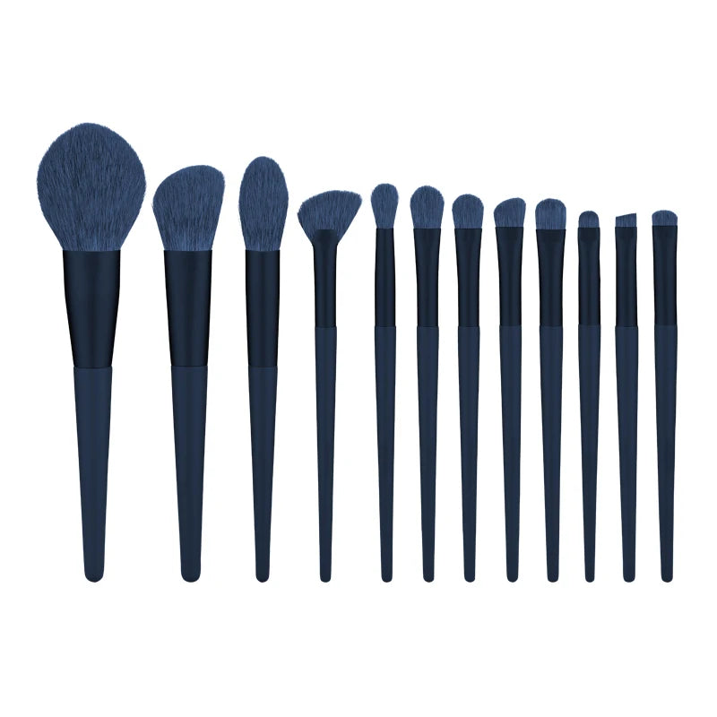Black Natural Hair Makeup Brush Pro Set