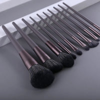 Black Natural Hair Makeup Brush Pro Set
