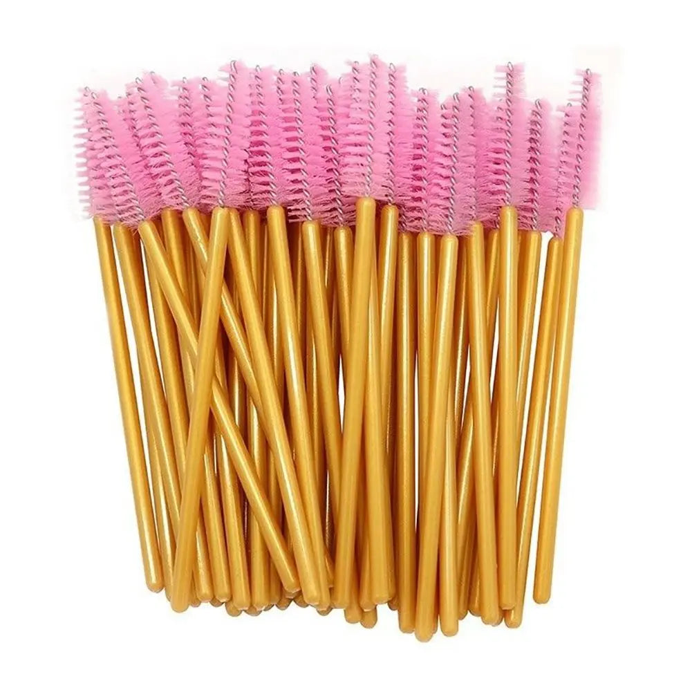 50Pcs/Pack Mascara Disposable Micro Eyelash Brushes