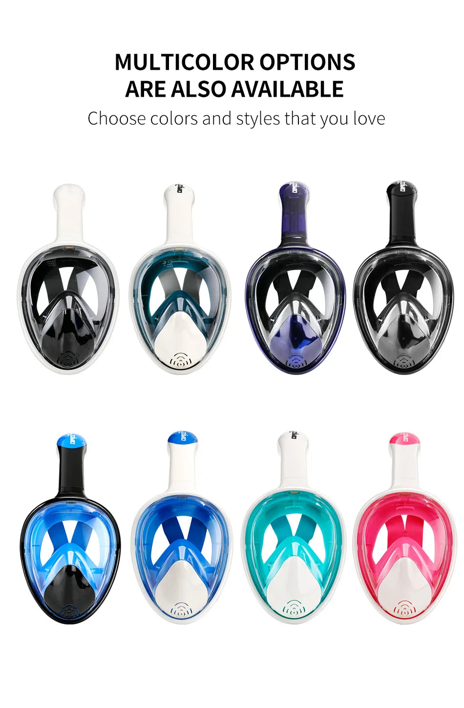 Professional Snorkeling Diving Mask