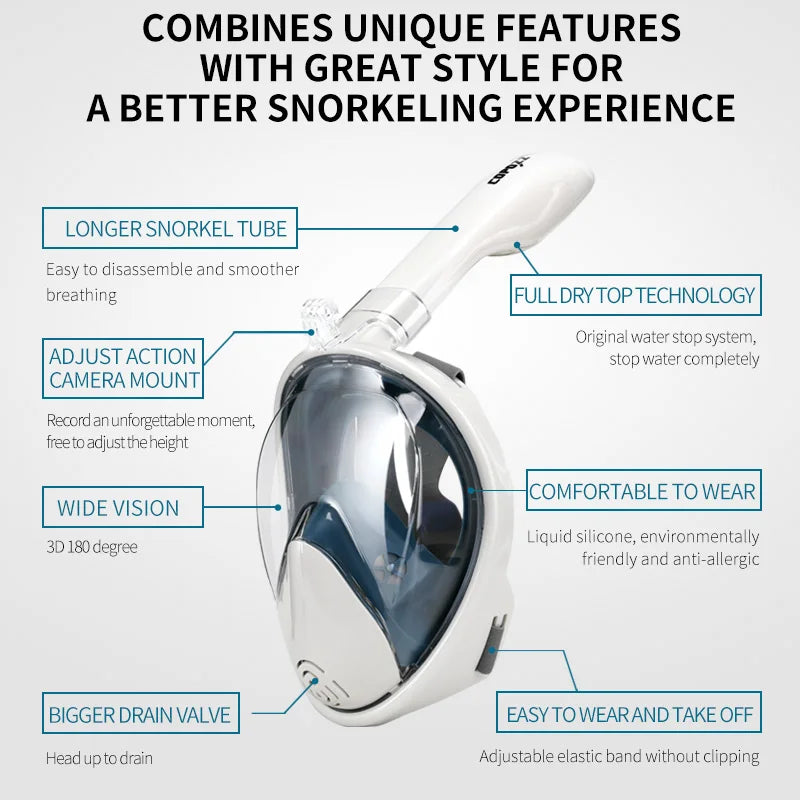 Professional Snorkeling Diving Mask