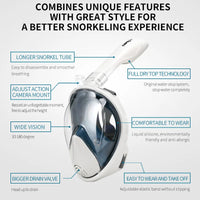 Professional Snorkeling Diving Mask