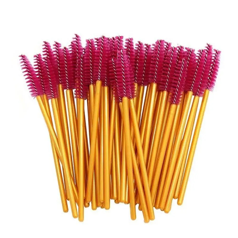 50Pcs/Pack Mascara Disposable Micro Eyelash Brushes