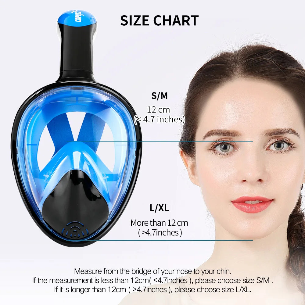 Professional Snorkeling Diving Mask