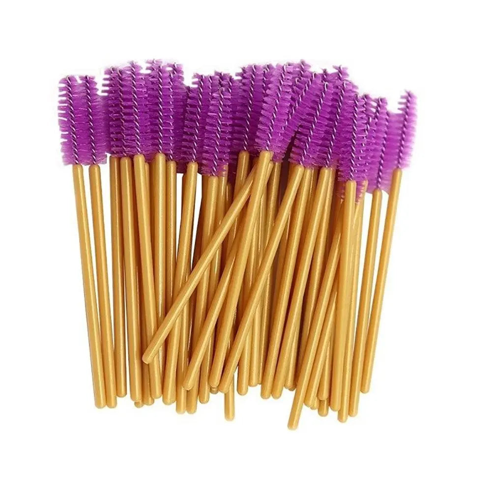 50Pcs/Pack Mascara Disposable Micro Eyelash Brushes