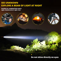 Powerful XHP70.2 XHP50.2 Led Headlamp