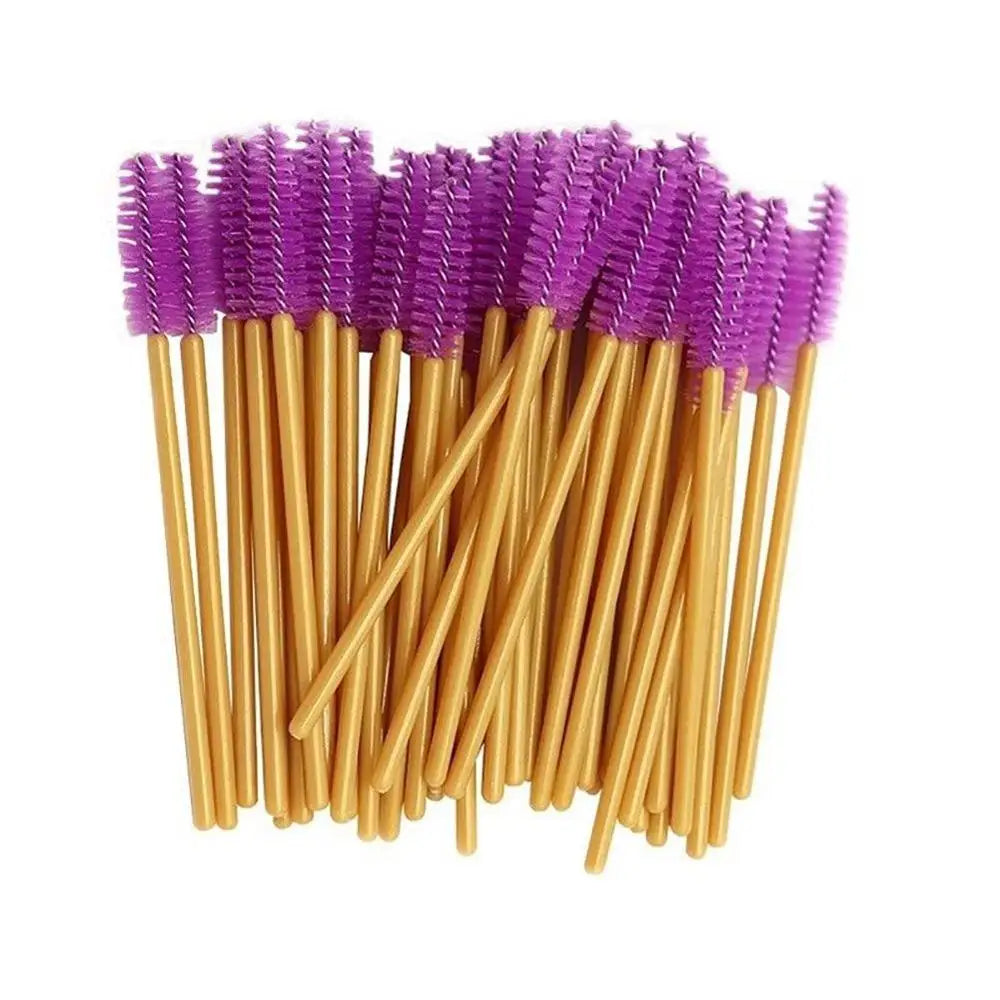 50Pcs/Pack Mascara Disposable Micro Eyelash Brushes