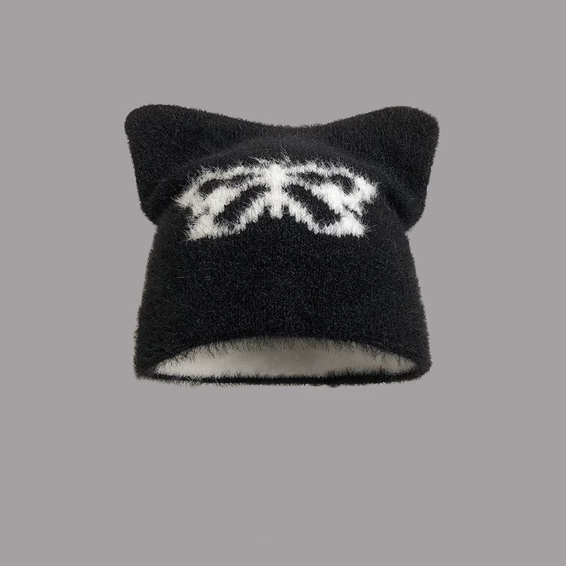 Wool Fashion Sweet And Spicy Cat Ears Warm Hat