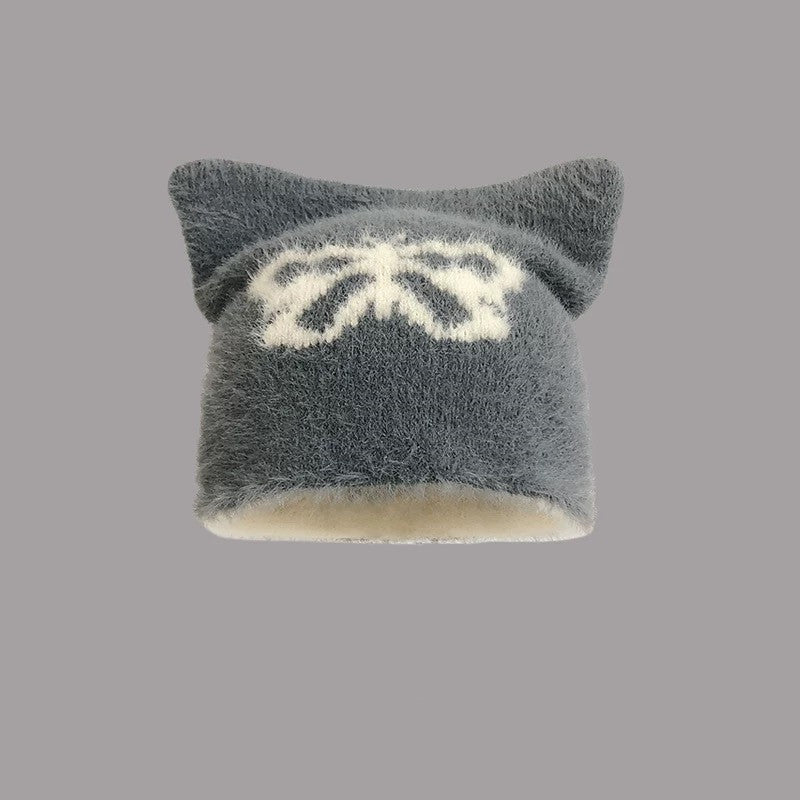 Wool Fashion Sweet And Spicy Cat Ears Warm Hat