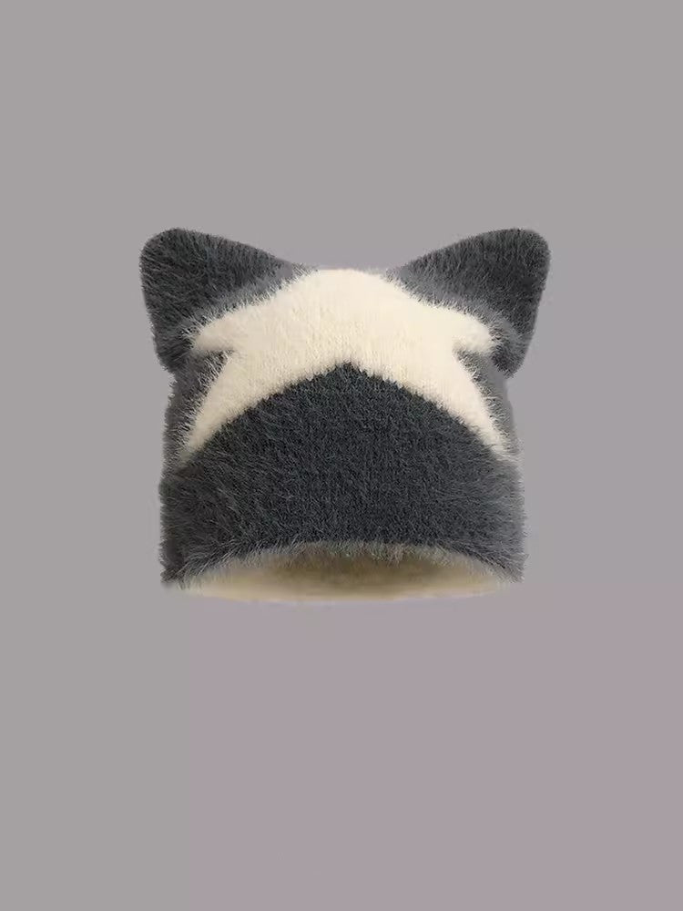 Wool Fashion Sweet And Spicy Cat Ears Warm Hat