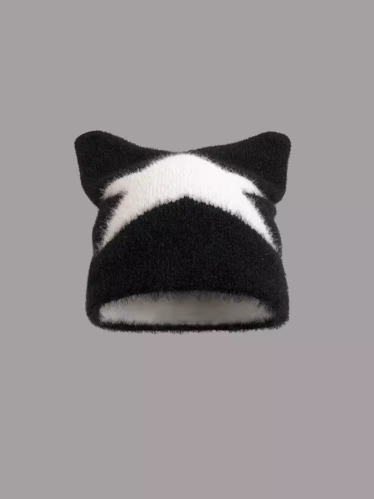 Wool Fashion Sweet And Spicy Cat Ears Warm Hat