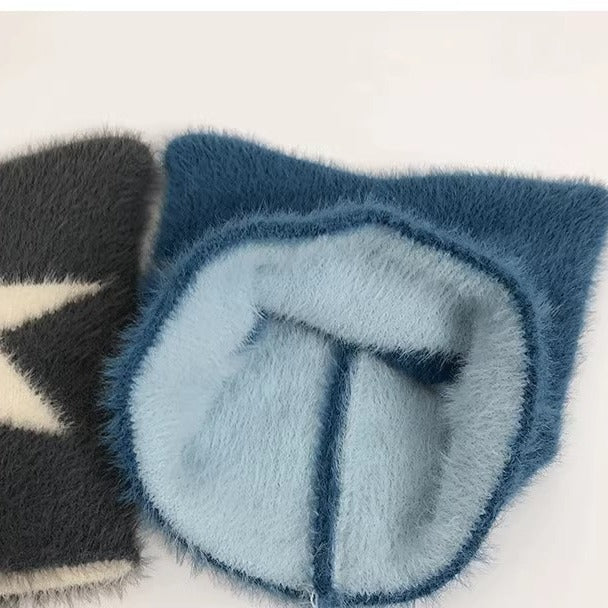 Wool Fashion Sweet And Spicy Cat Ears Warm Hat