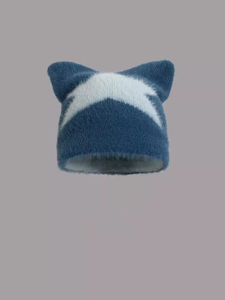 Wool Fashion Sweet And Spicy Cat Ears Warm Hat