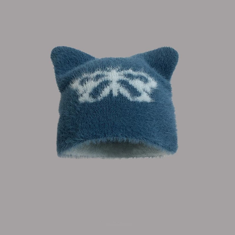 Wool Fashion Sweet And Spicy Cat Ears Warm Hat