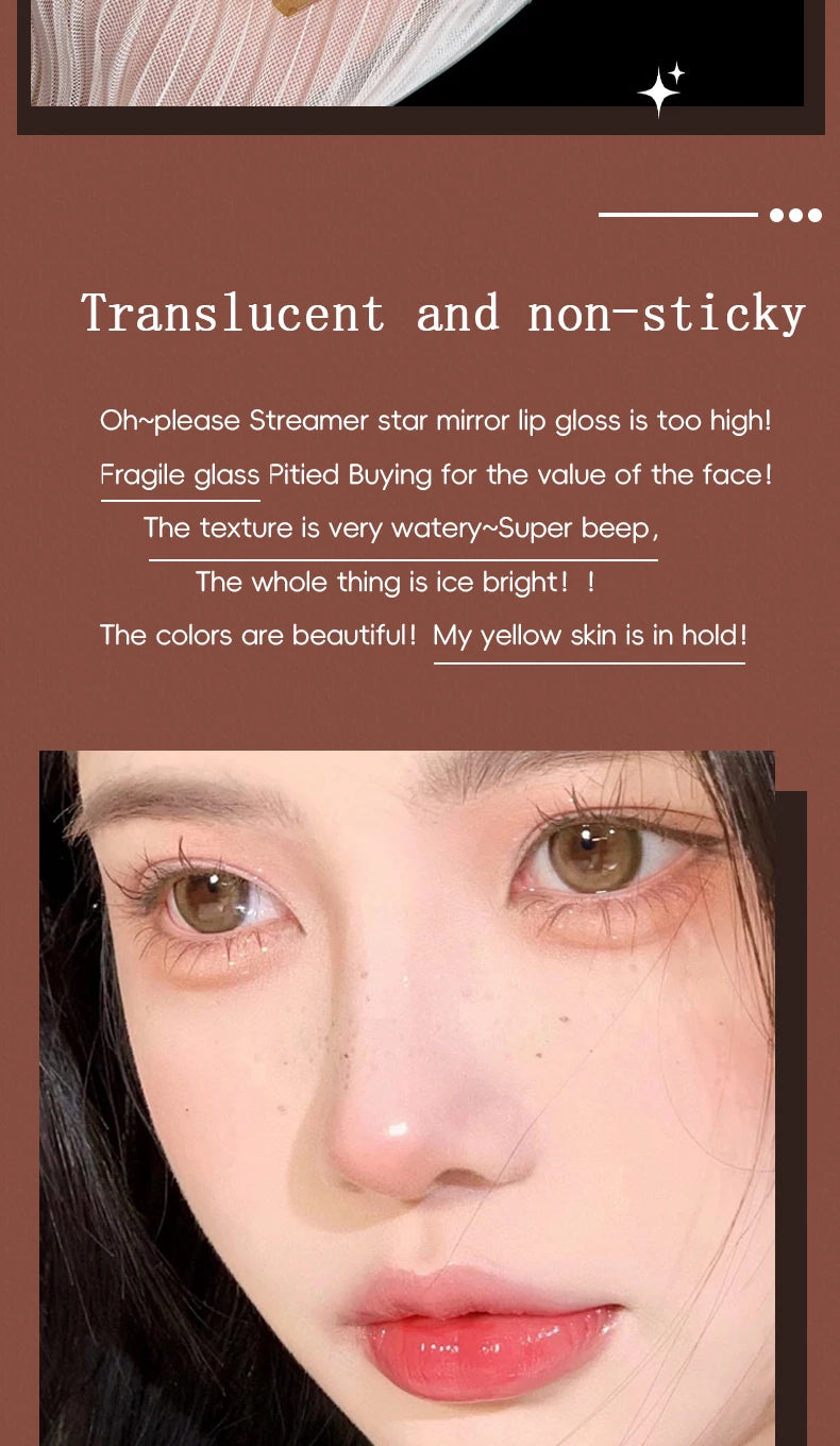 Non-fading Mirror Moisturizing Lip Gloss