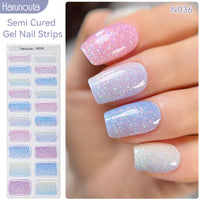 Full Cover Nail Gel Sticker Wraps Manicure