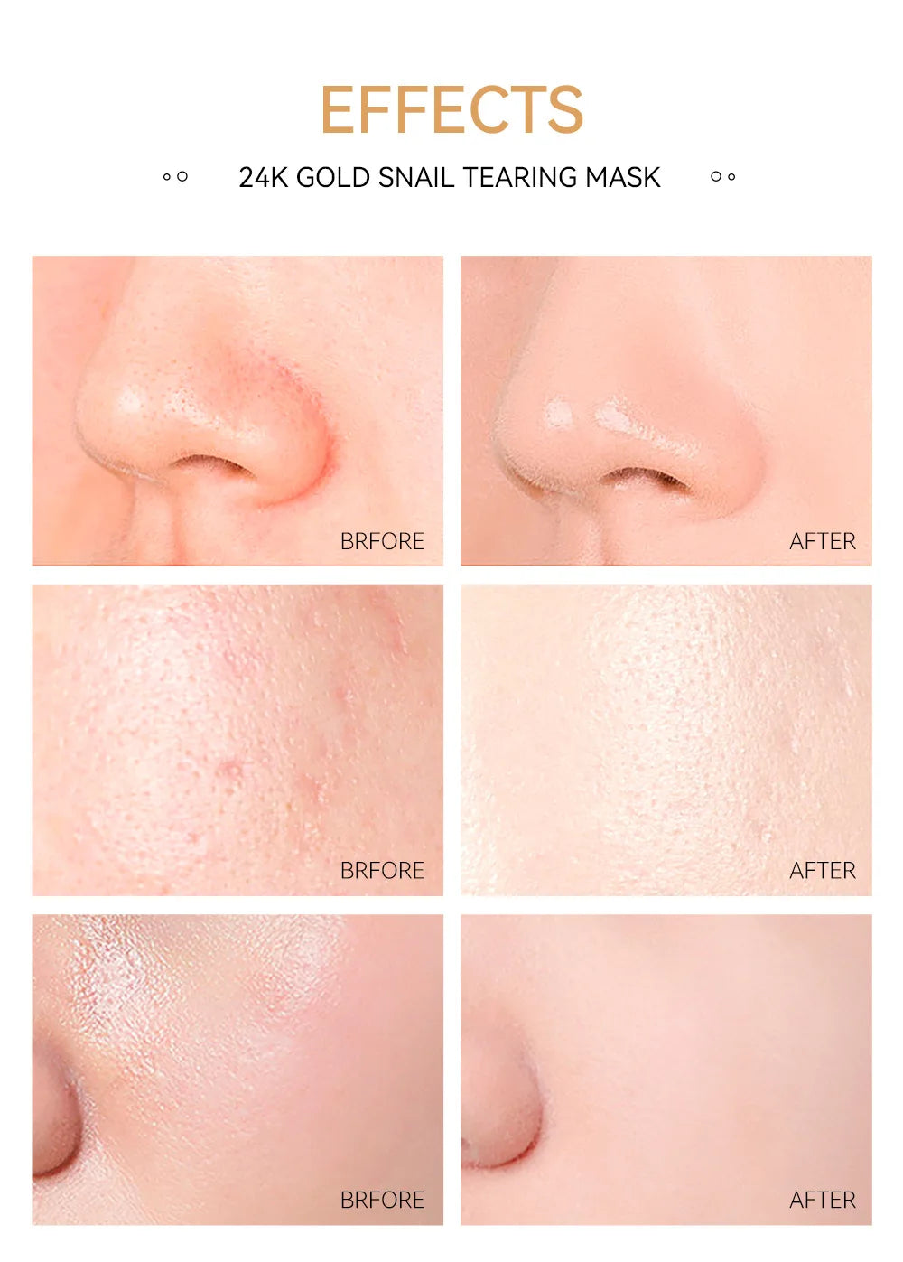 Gold Sakura Peeling Face Mask Anti Wrinkle