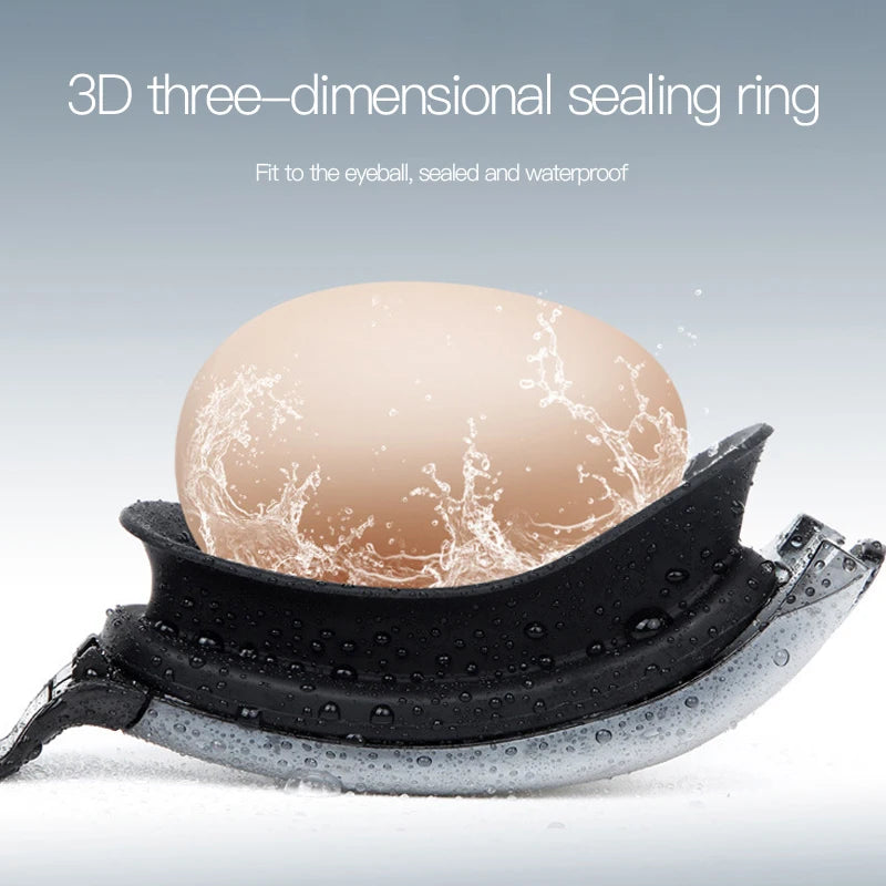 Swimming Goggles One-piece Earplugs