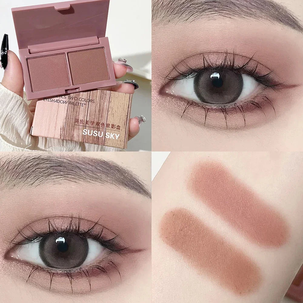 Two Color Eyeshadow Palette