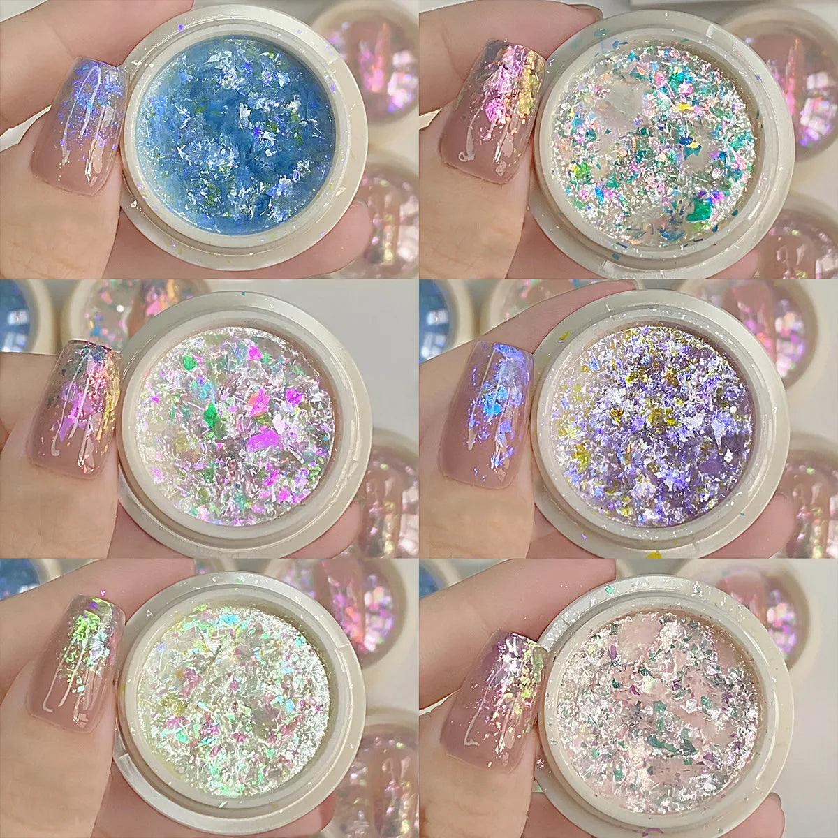 Aurora Nail Art Opal Powder