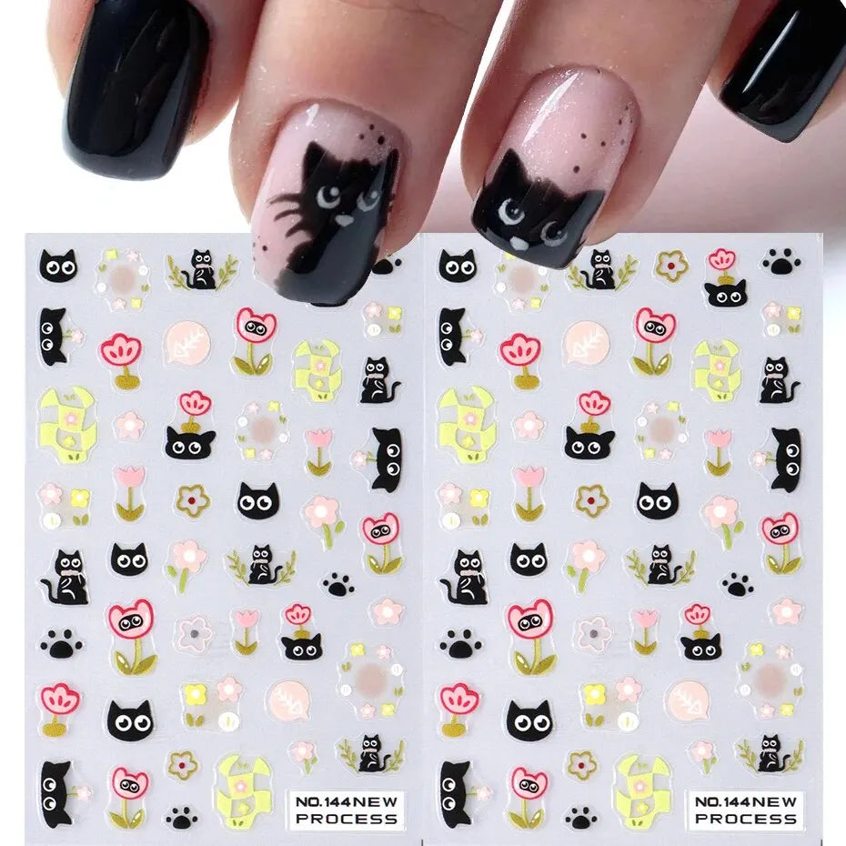 3D Self-Adhesive Nail Art Decals