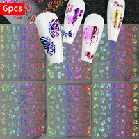 Self-Adhesive Slider Luxury Manicure Decals