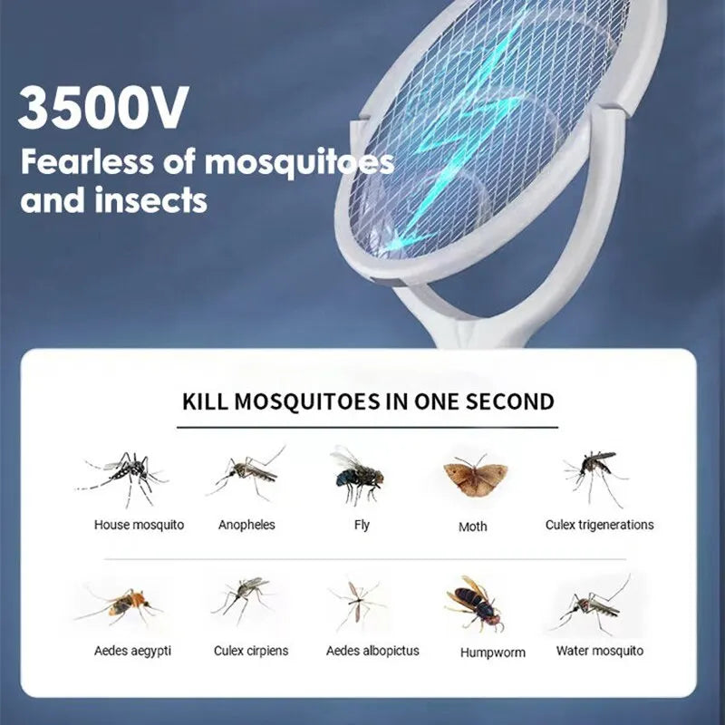 Racket Kill Fly Bug