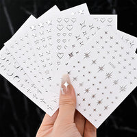 Self-Adhesive Slider Luxury Manicure Decals