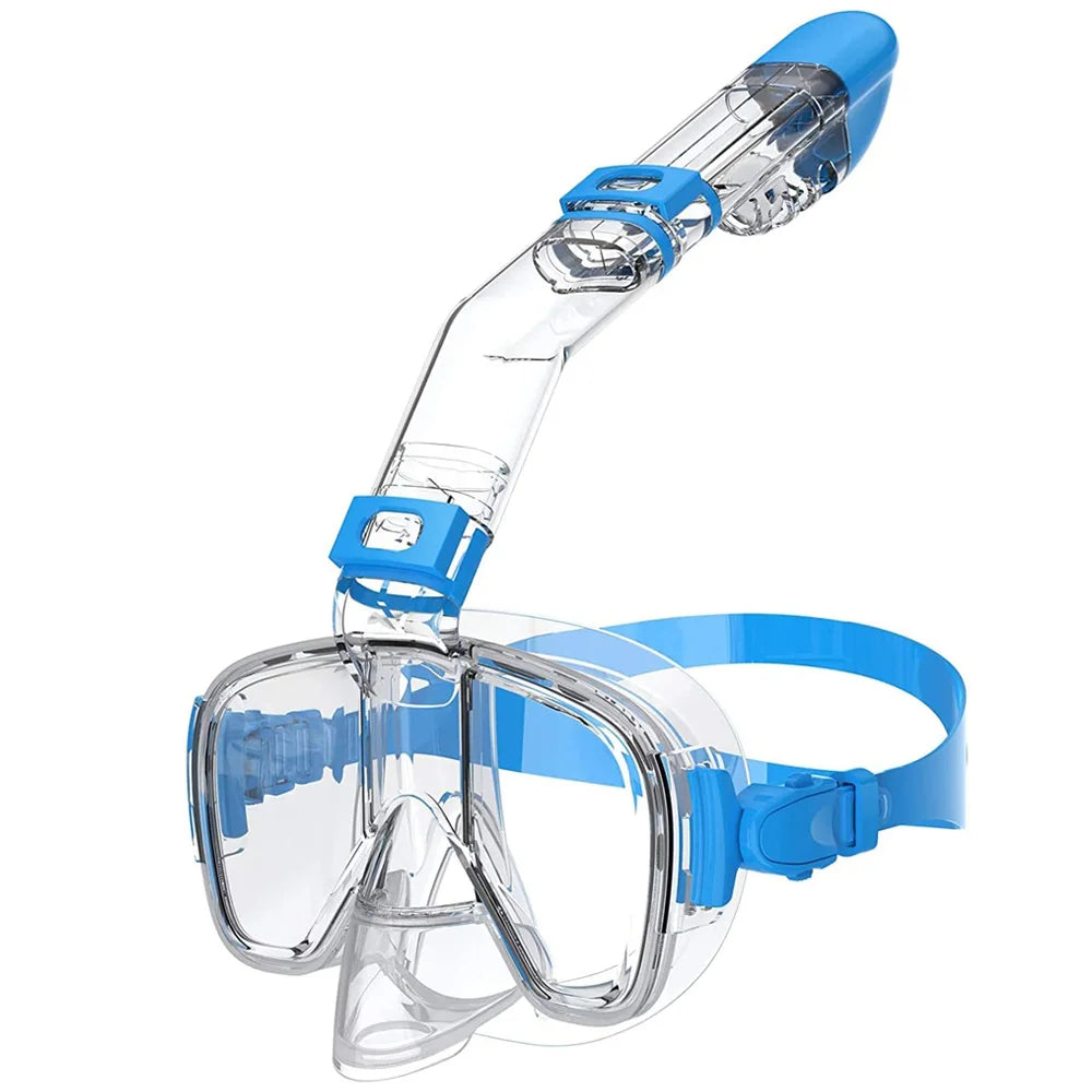 Diving Masks Foldable Anti-Fog Snorkel