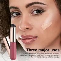 Silicone Lip Brush With Cover Cap