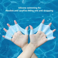 Swimmer's Flippers Silicone Fingers